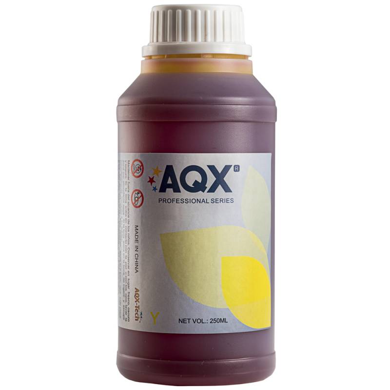 Tinta AQX A para Plotter HP por 250ml Amarillo